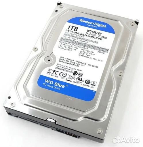 Жесткий диск 1TB WD Blue wd10ezex