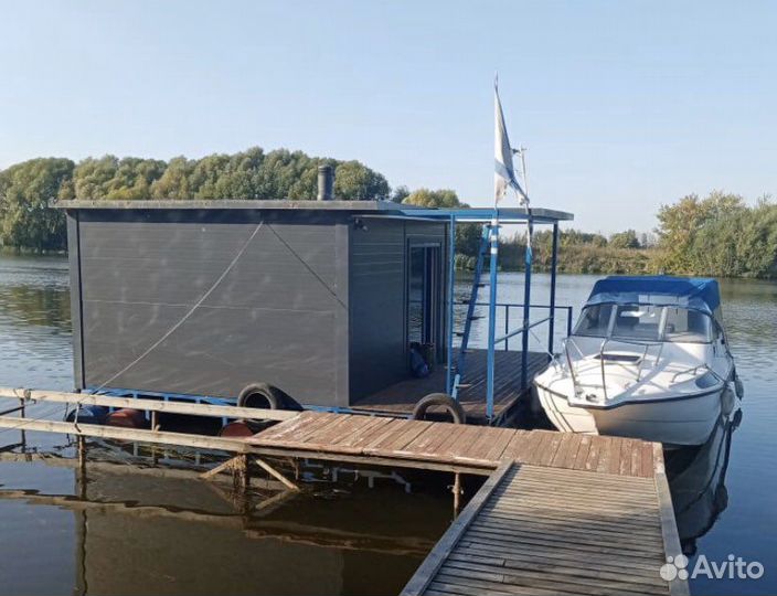 Плавдача,дом на воде,хаусбот