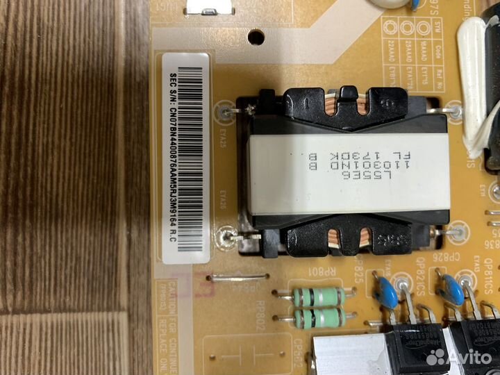 Плата питания для телевизора samsung 49MU6670U