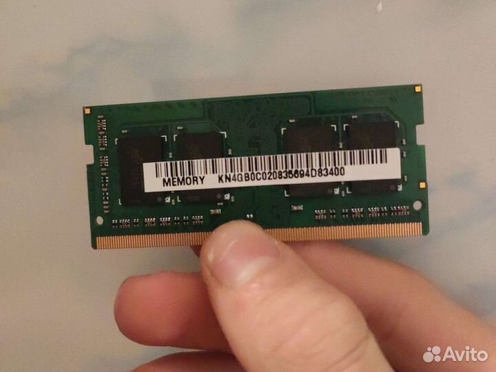 Оперативная память для ноутбука ddr4 4gb 2400mhz