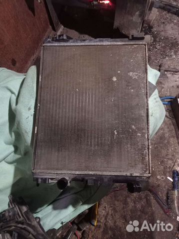 Радиатор охлаждения renault symbol