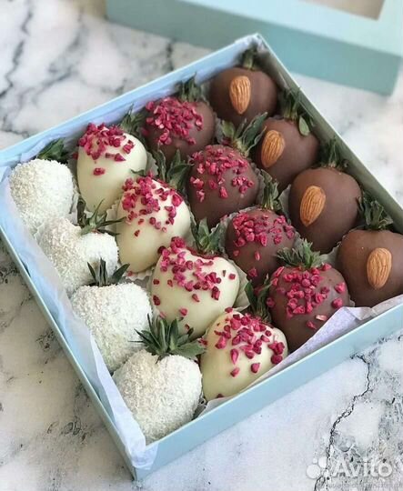 Клубника в шоколаде