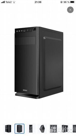Корпус Ginzzu A250