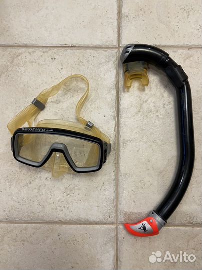 Маска для плавания детская