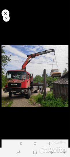 MAN 18 с КМУ, 1991