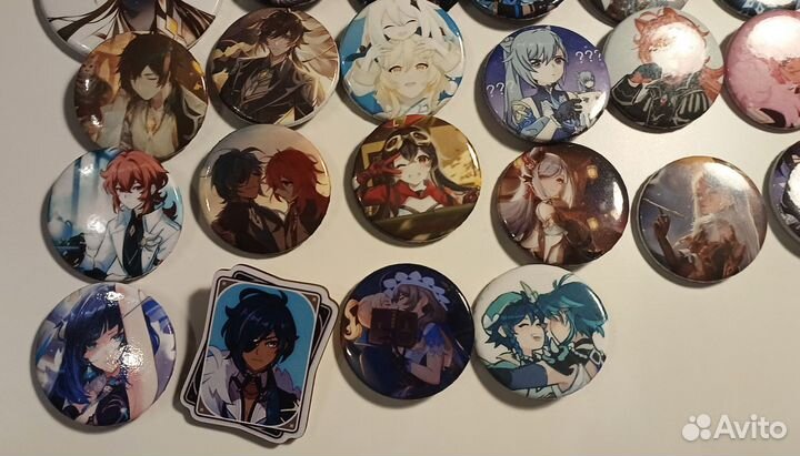 Значки аниме