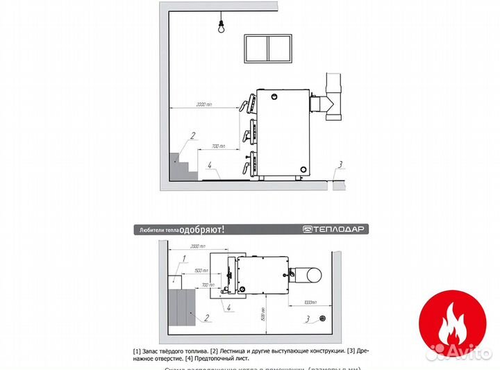 Твердотопливный котел теплодар куппер про-16 (2.0)