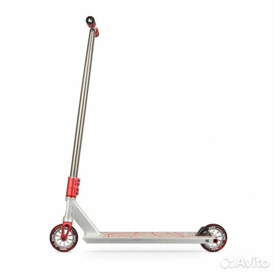 Трюковой самокат hipe H6 raw/red