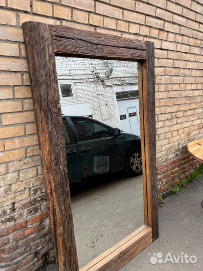 Зеркало напольное лофт