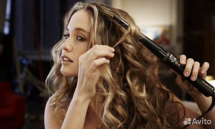 Щипцы для завивки волос Remington Ci95 черный