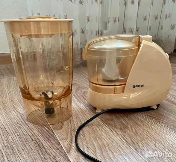 Чоппер с насадкой блендером