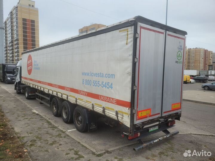 Полуприцеп шторно-бортовой Тонар 97461, 2018