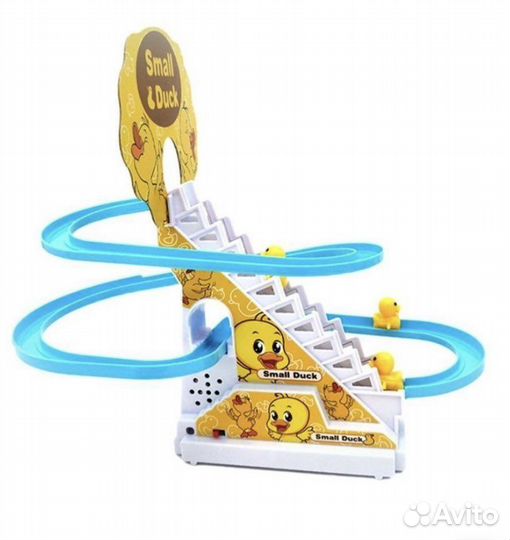 Игрушка уточки на горке 9 утят