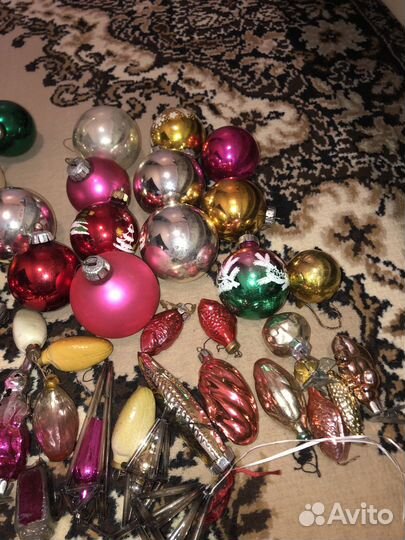 Елочные игрушки СССР