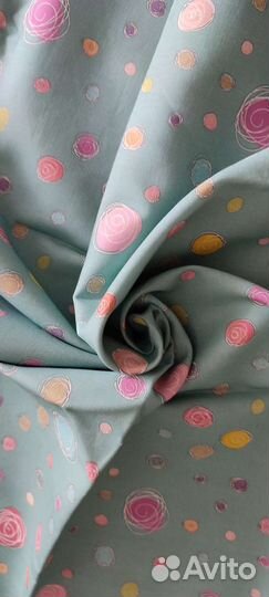 Отрез ткани лен+хб