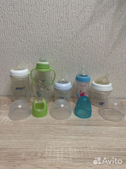 Бутылочки Avent, Chicco, Nuk, Mammelan, Baby Go