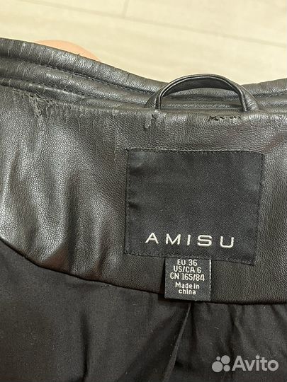 Куртка косуха из экокожи