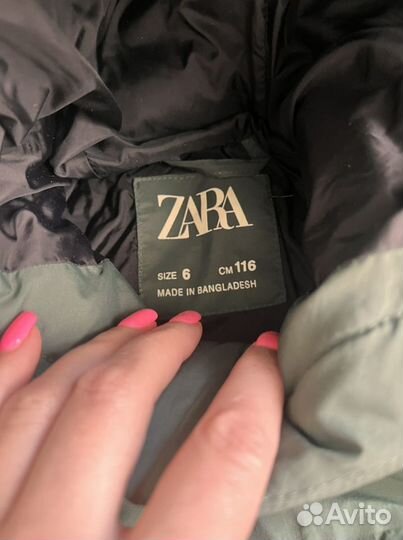 Куртка Zara на мальчика 116