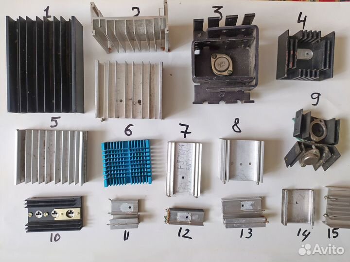 Радиатор для транзисторов, микросхем