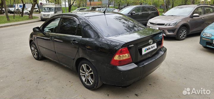 Toyota Corolla 1.6 МТ, 2003, 269 850 км