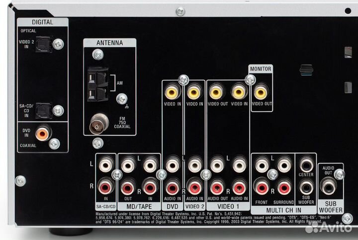 6-канальный AV-ресивер Sony STR-DE598