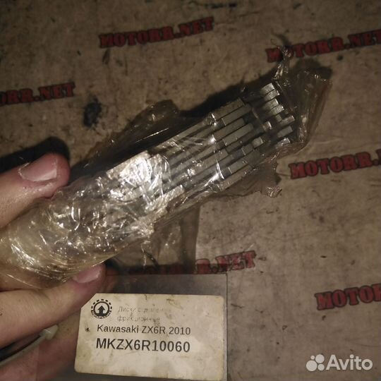 Диски сцепления для мотоцикла Kawasaki ZX6R 2010