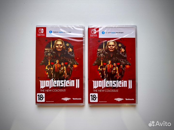 Wolfenstein 2 The new colossus (новый) Switch