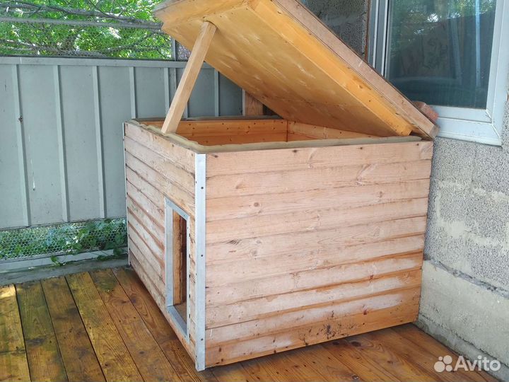 Будка для собаки утепленная