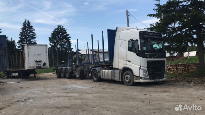 Полуприцеп лесовоз (сортиментовоз) Тонар L3 (9445), 2018