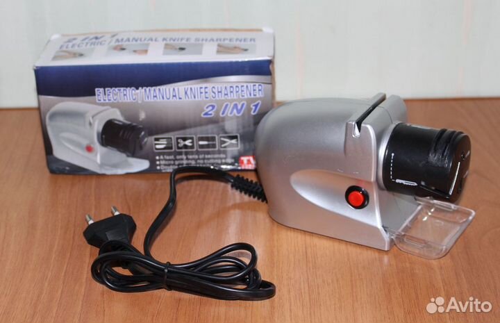 Точилка для ножей и ножниц электрическая