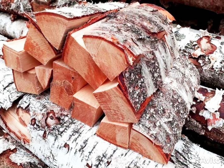 Дрова березовые, дрова ольховые, дрова колотые