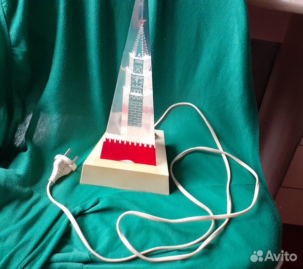 Ночник Спасская башня Кремль.оригинал СССР