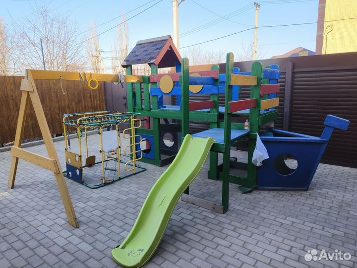 Детская игровая площадка уличная бу