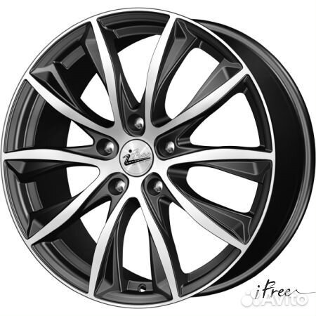Диск I Free Каzантип Блэк Джек 7,5*18/5*108 d60,1
