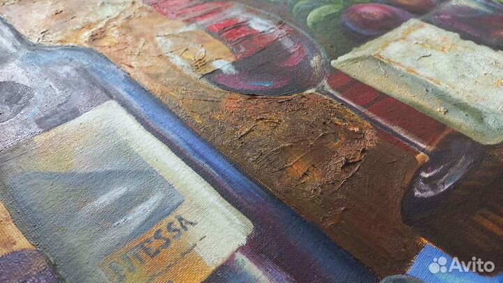 Картина маслом на холсте. Натюрморт