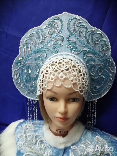 Кокошник снегурочки