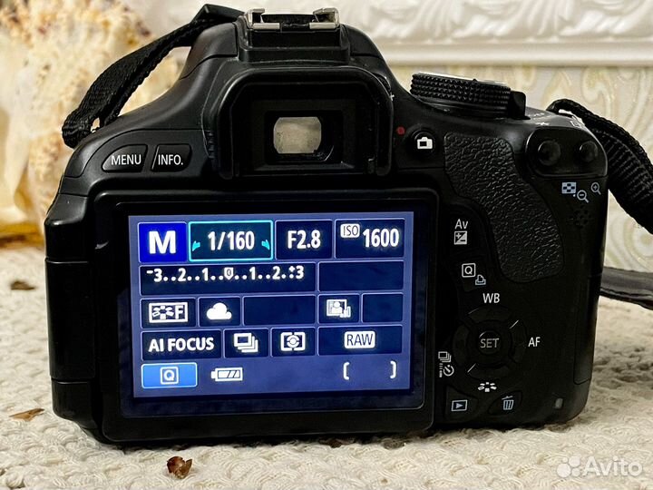 Фотоаппарат canon 600d