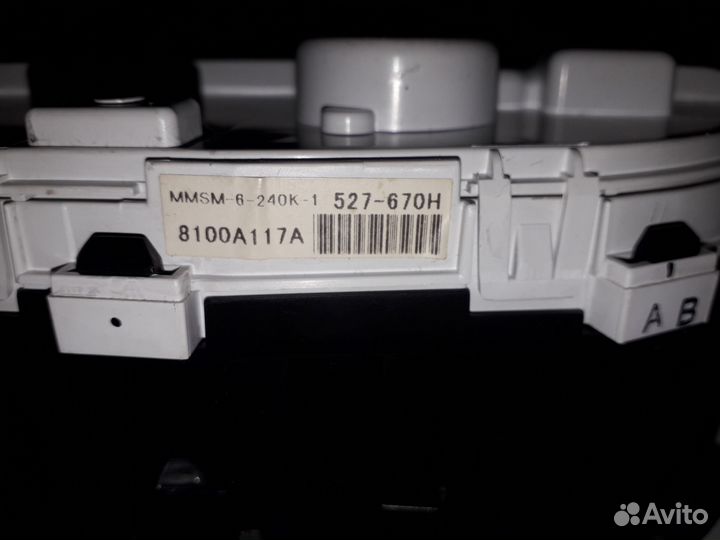 Панель приборов Mitsubishi Lancer Х 8100A117A