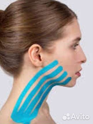 Кинезио тейп для лица и шеи