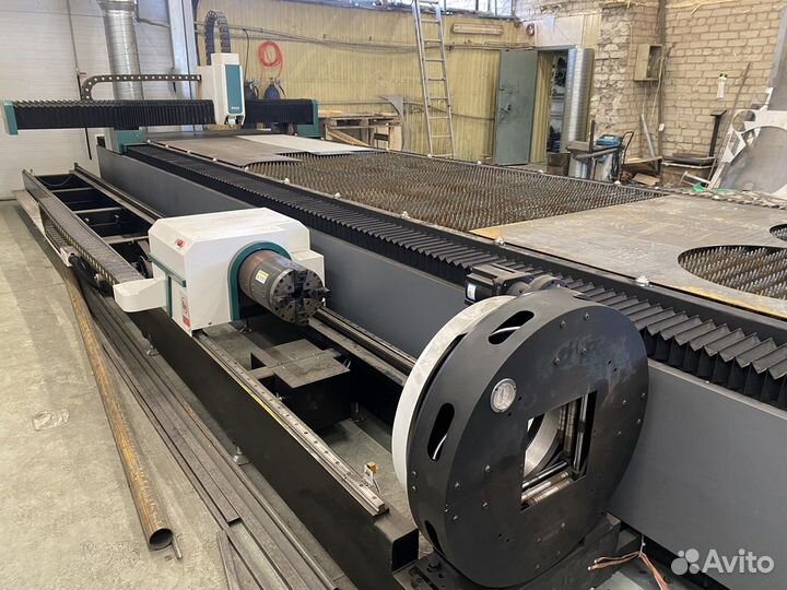 Лазерная резка металла 3кВт 6000х1500 (лист,труба)