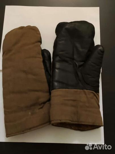 Варежки толстые