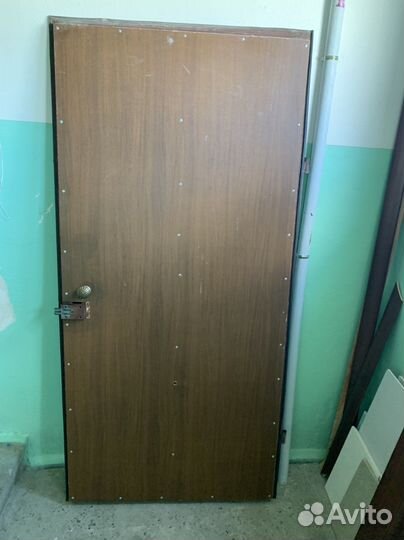 Дверь входная двойная бу