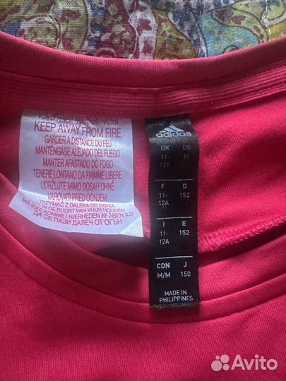 Лонгслив для девочки adidas 152