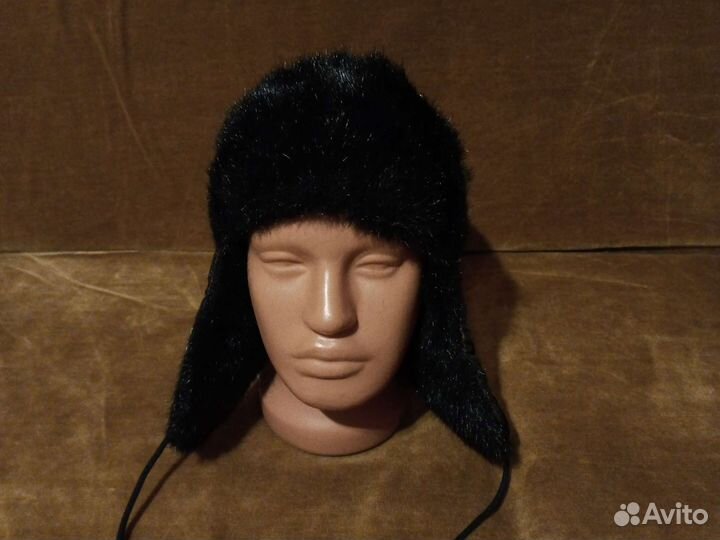 Ушанка на утеплителе