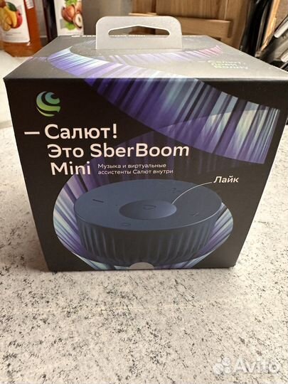 Умная колонка sber boom mini