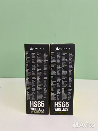 Corsair HS65 wireless новые/оригинал/в наличии