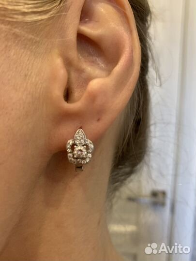 Серебряные серьги