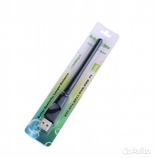 USB адаптер Wi-Fi 150 Мбит/с (новый)