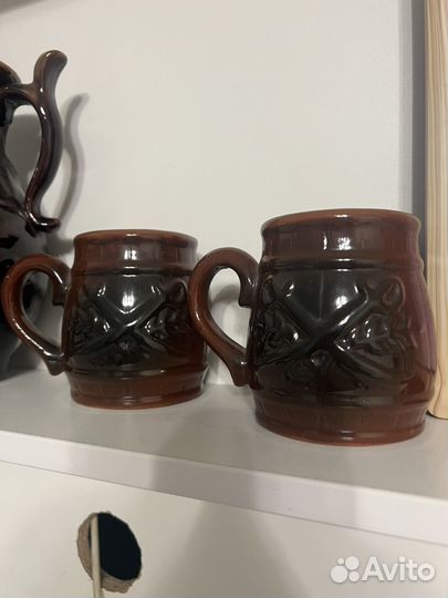 Сервиз глиняный