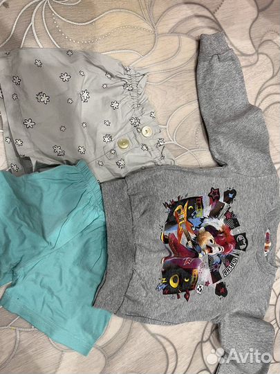 Пакет вещей для девочки 104 110